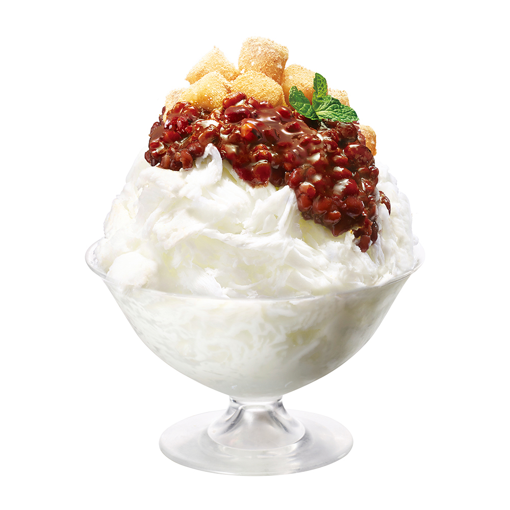 [삼복특가]통단팥 듬뿍 우유 팥빙수