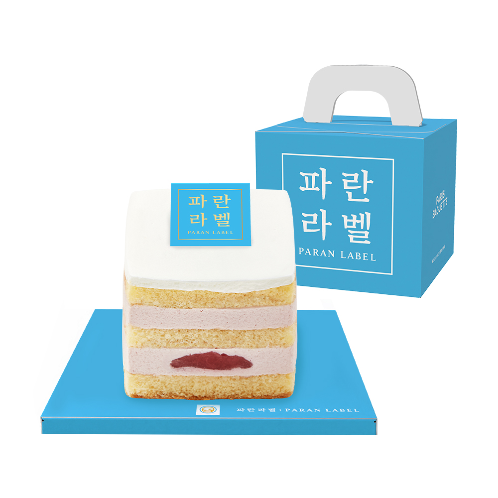 파란라벨 저당 그릭요거트 미니케이크